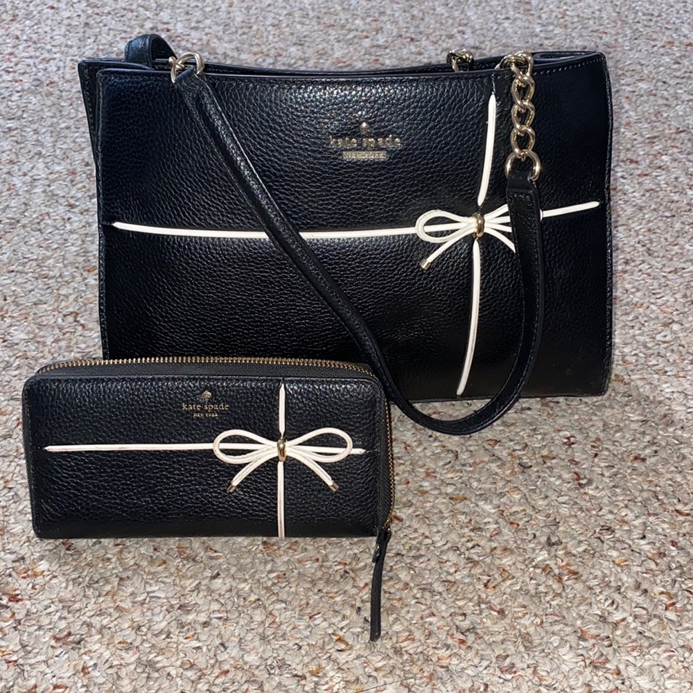 Kate spade bag and matching wallet